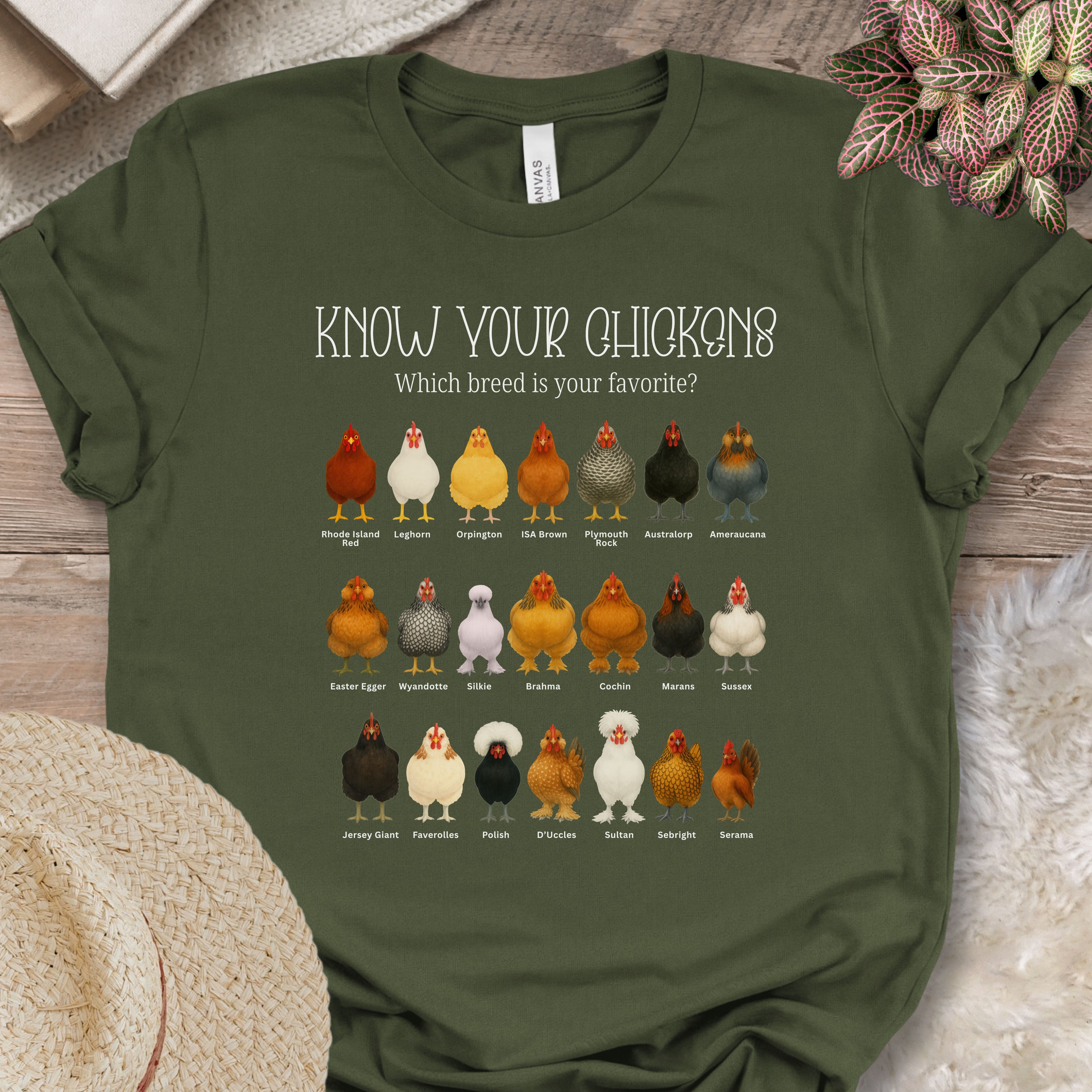 Know Your Chickens Shirt