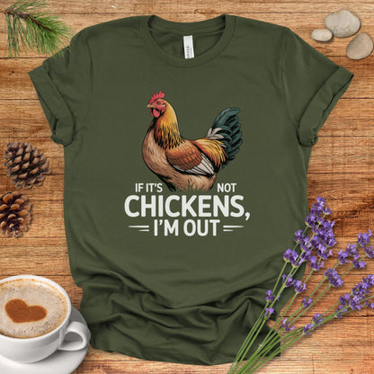Funny Chicken Farm Animal Tee for Backyard Keepers & Poultry Lovers