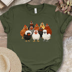 Silly Chicken Breeds Tee