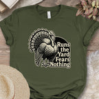 Tough Farmyard Turkey Graphic Shirt