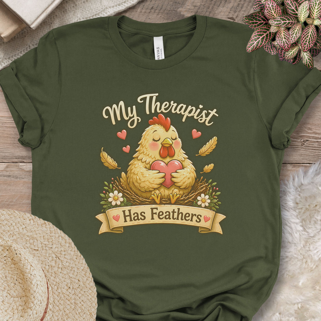 Emotional Support Chicken Shirt