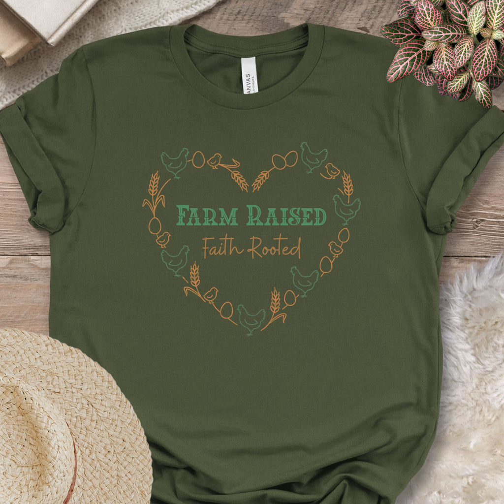 Farm Raised Faith Rooted Shirt