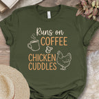 Farm Morning Comfort Graphic T-Shirt