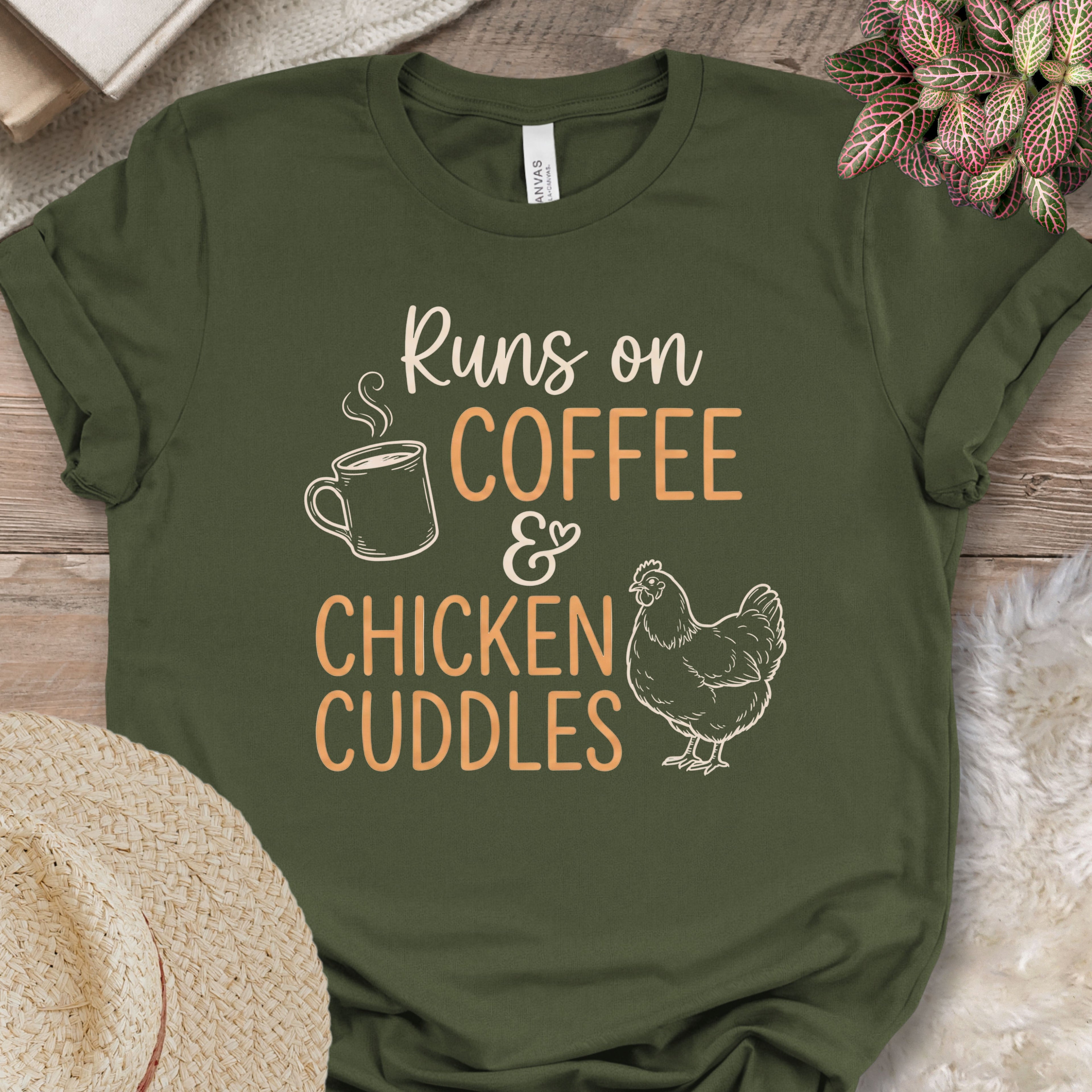 Farm Morning Comfort Graphic T-Shirt