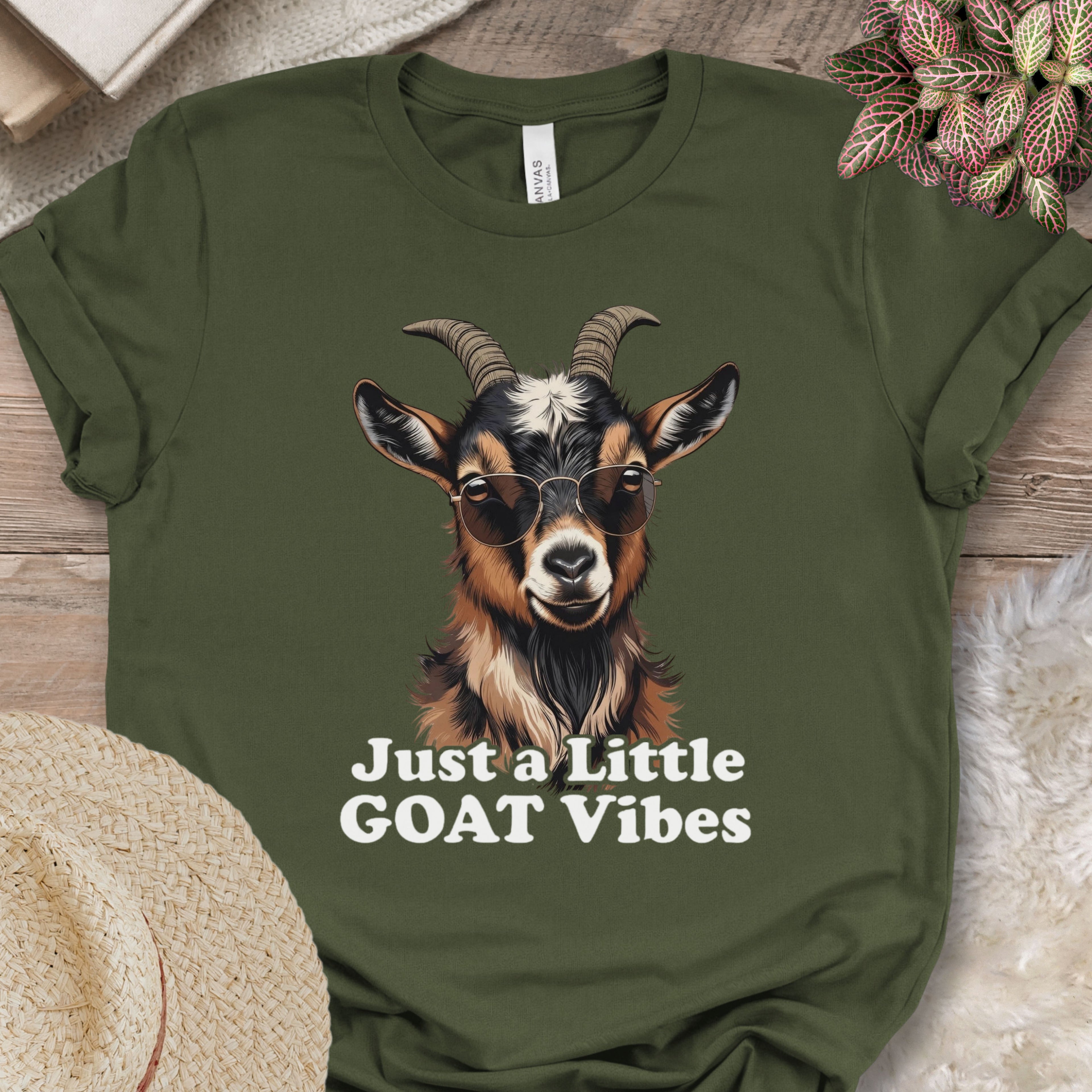 Just a Little Goat Vibes Tee