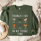 Things I Do in My Spare Time Sweatshirt