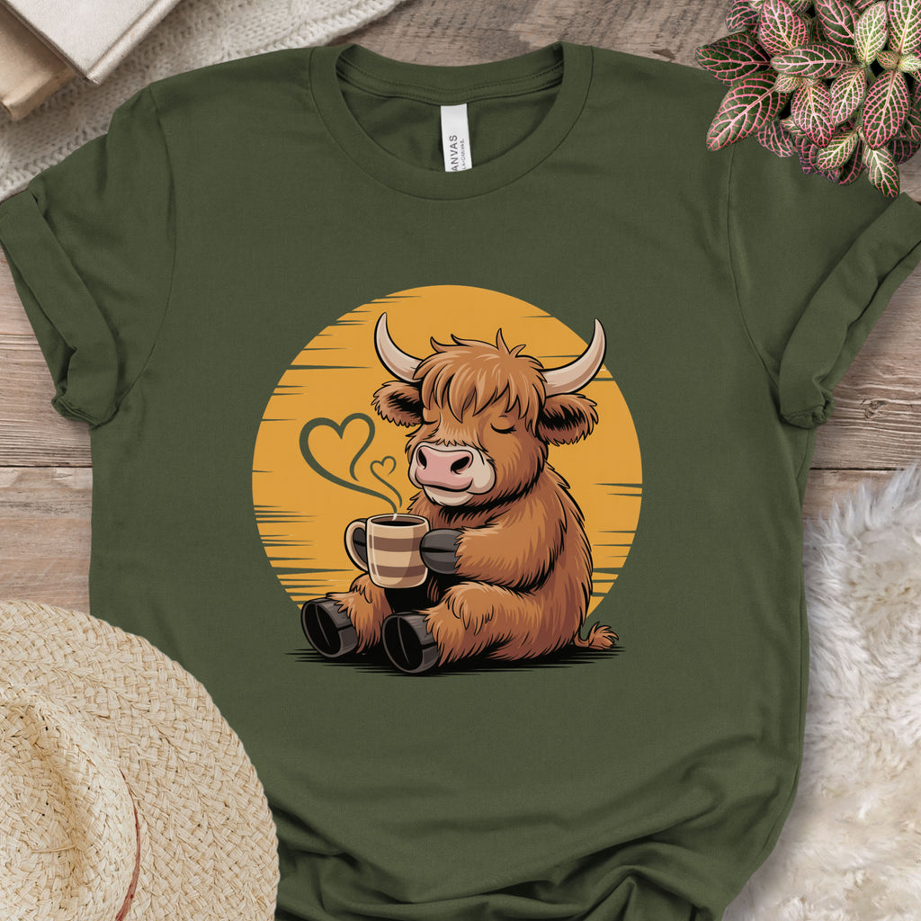 Powered by Coffee and Cows Shirt