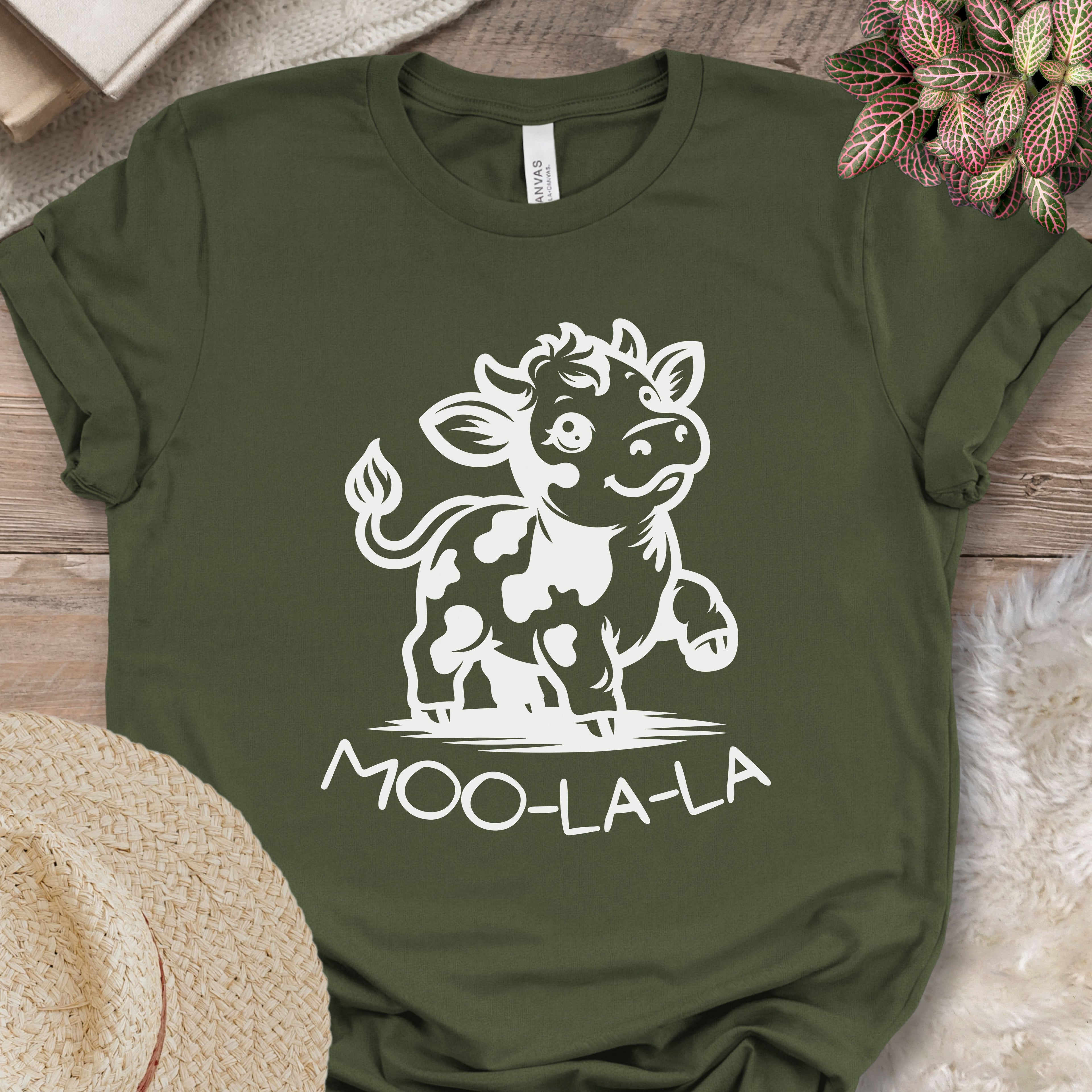 Moo-La-La Cow Tee