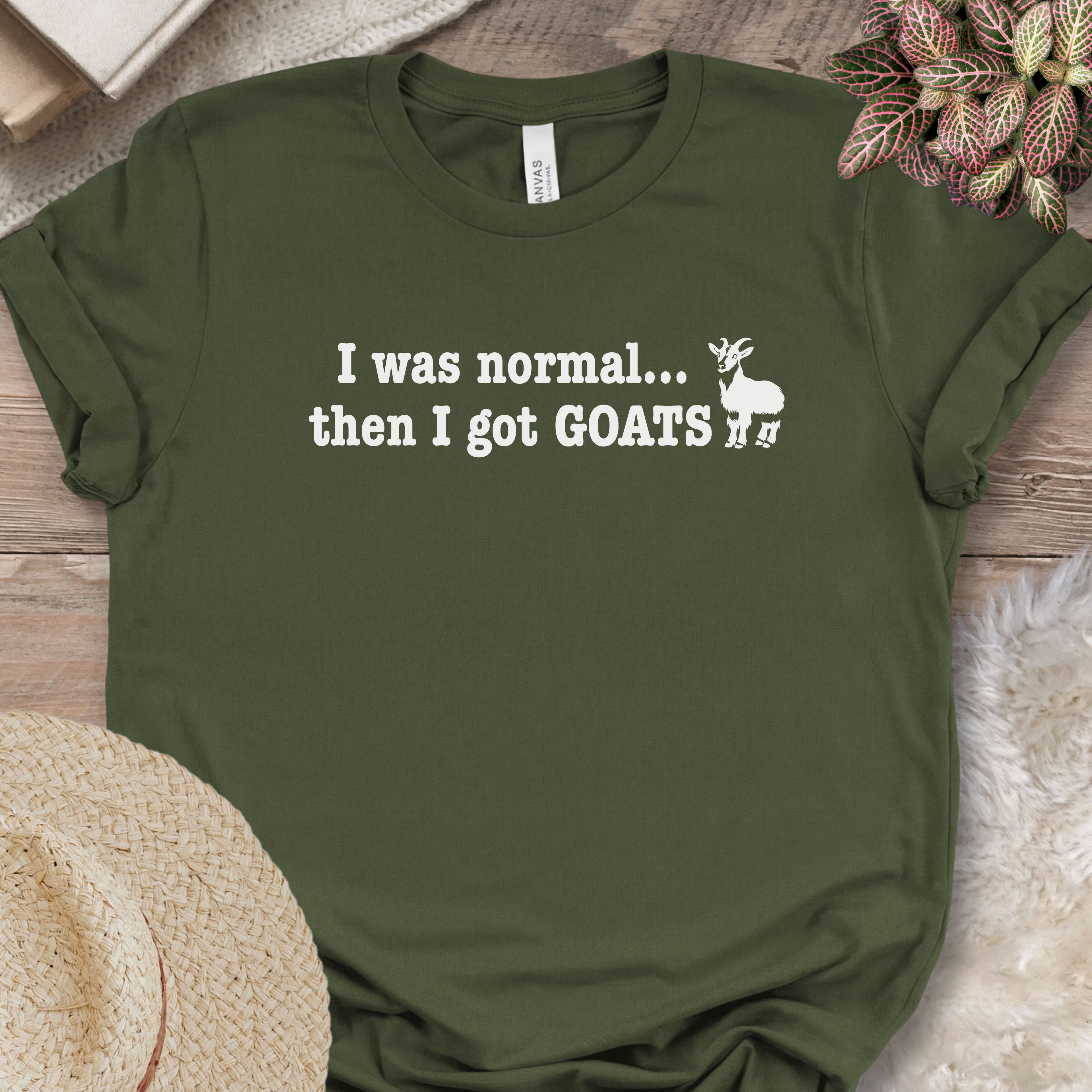 I Was Normal Then I Got Goats Shirt