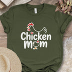 Hen Heart Chicken Mom Shirt