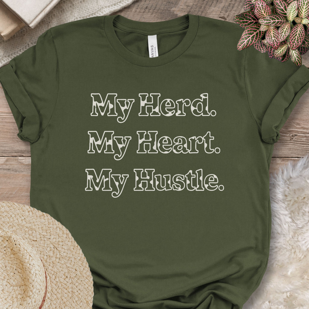 My Herd, My Heart, My Hustle Tee