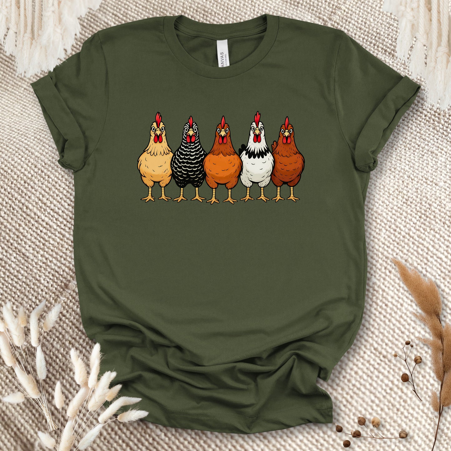 Flock Squad Vintage Chicken Tee