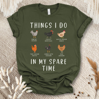 Things I Do in My Spare Time T-shirt