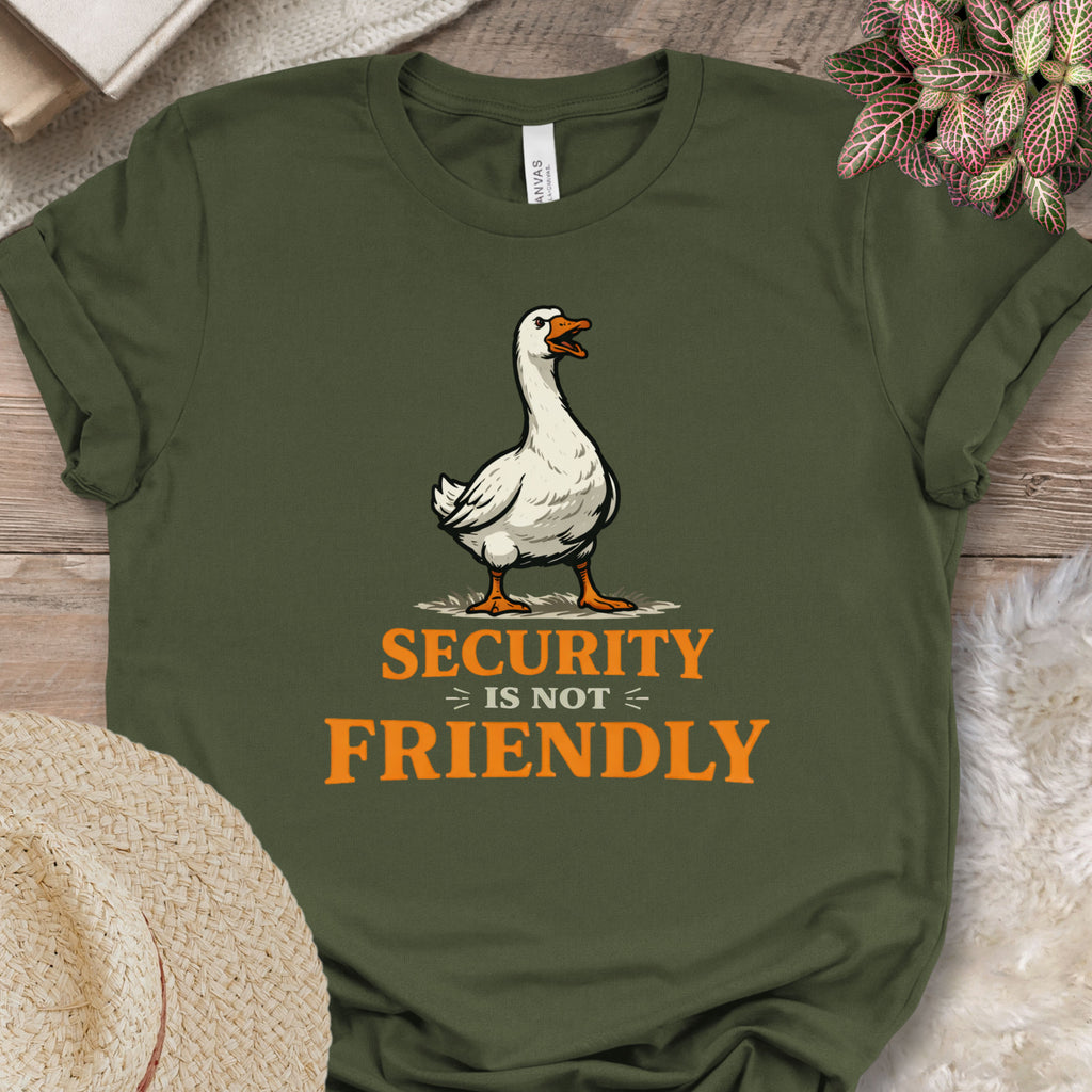 Guard Goose Farm Humor Shirt