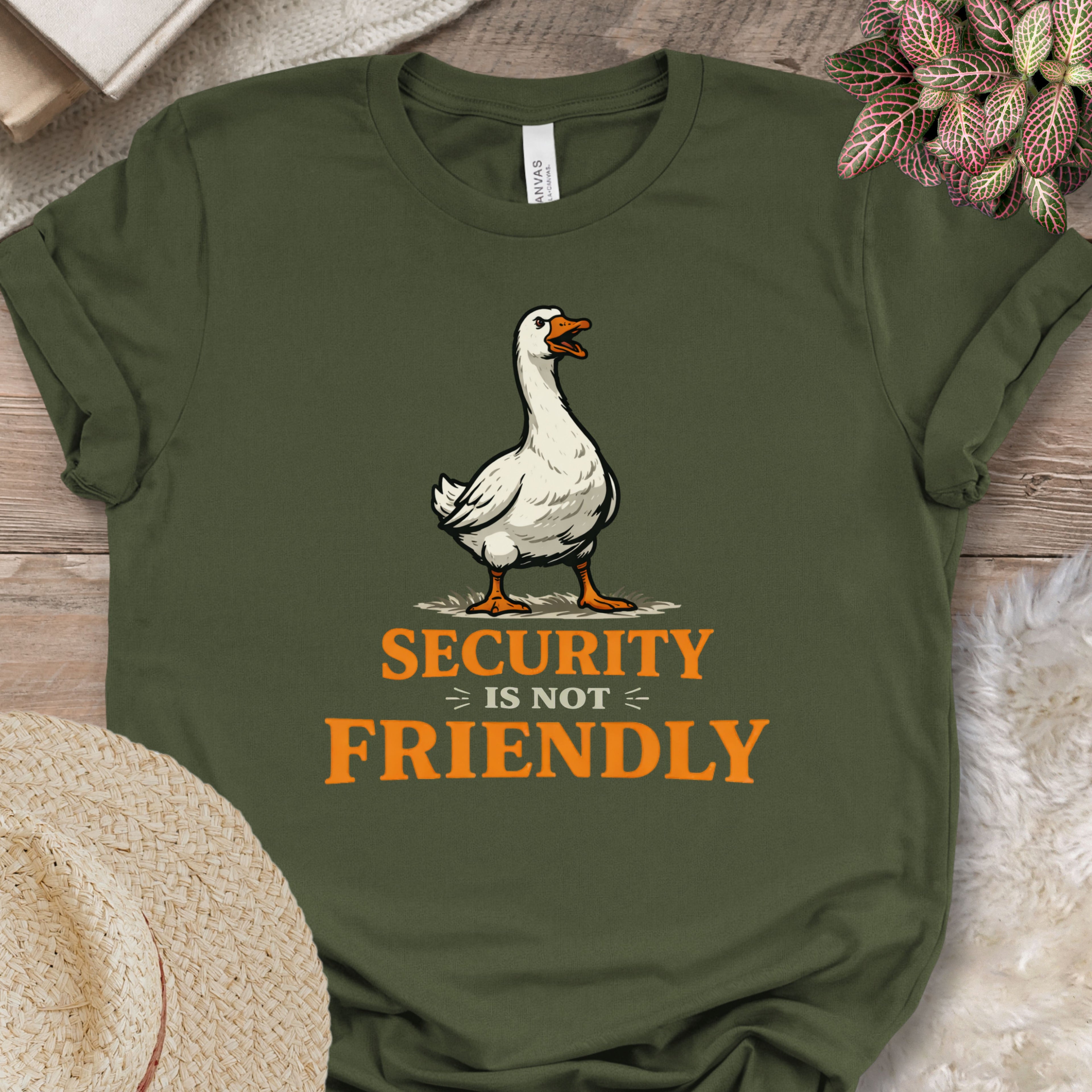 Guard Goose Farm Humor Shirt