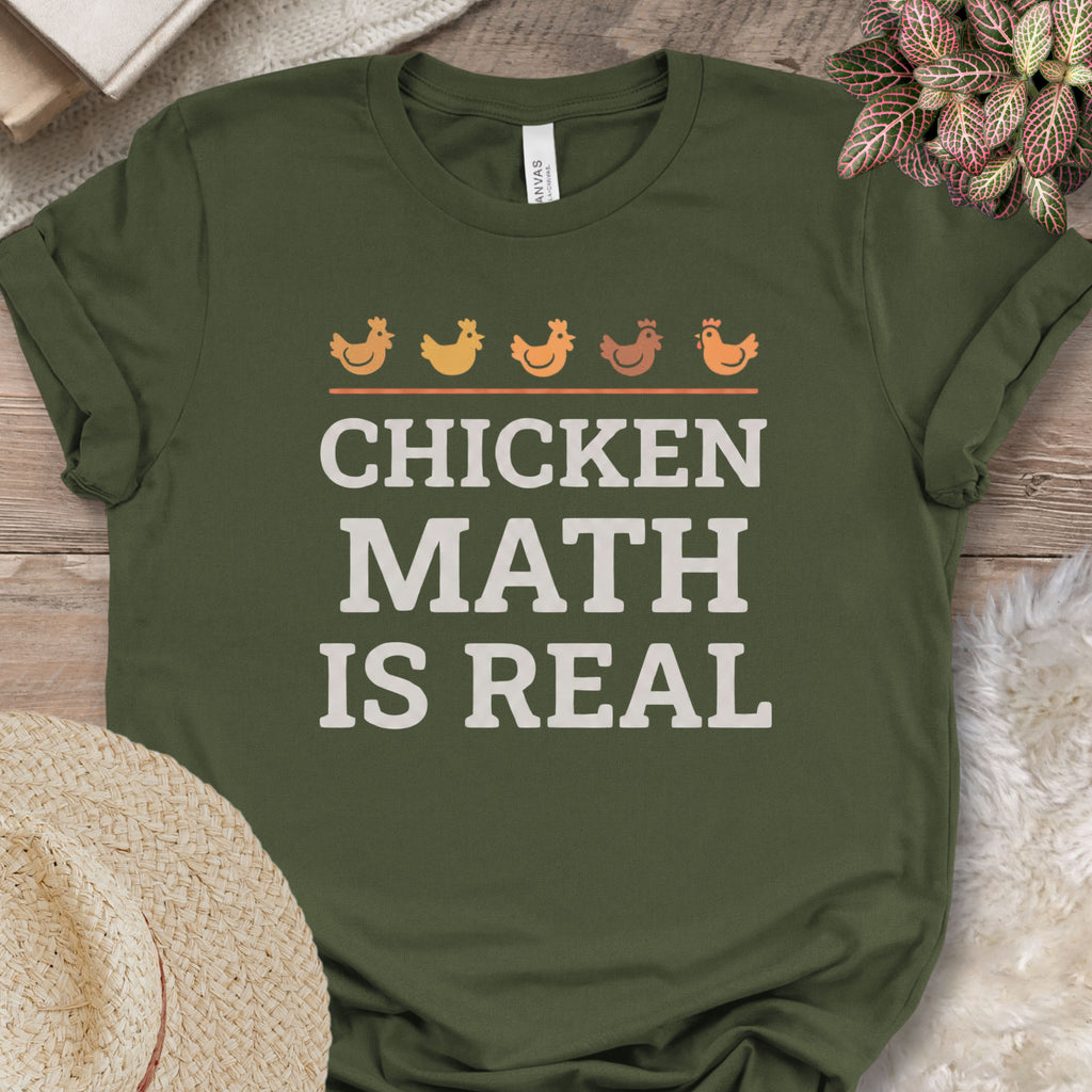 Chicken Math Is Real Tee