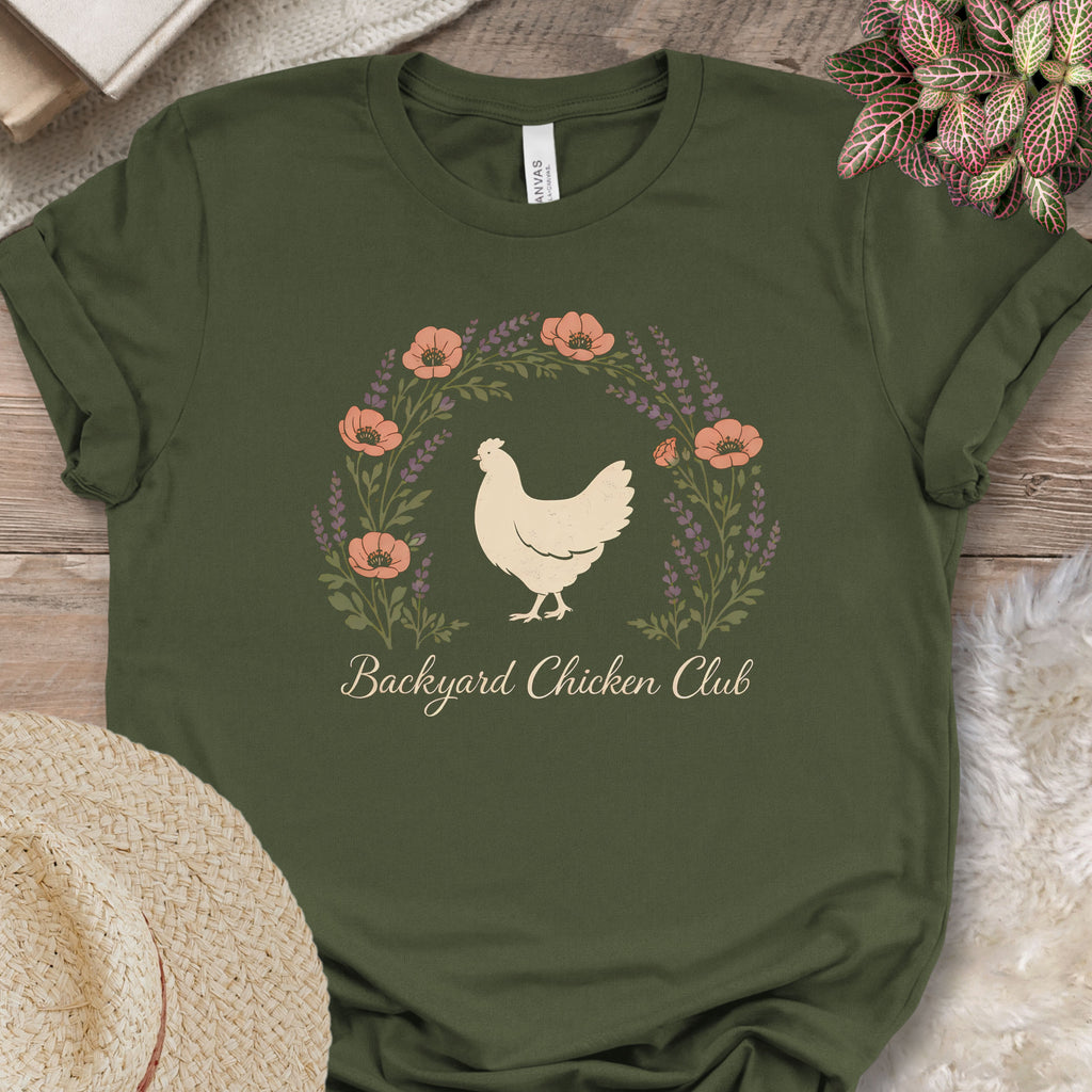Backyard Poultry Club Graphic T-Shirt