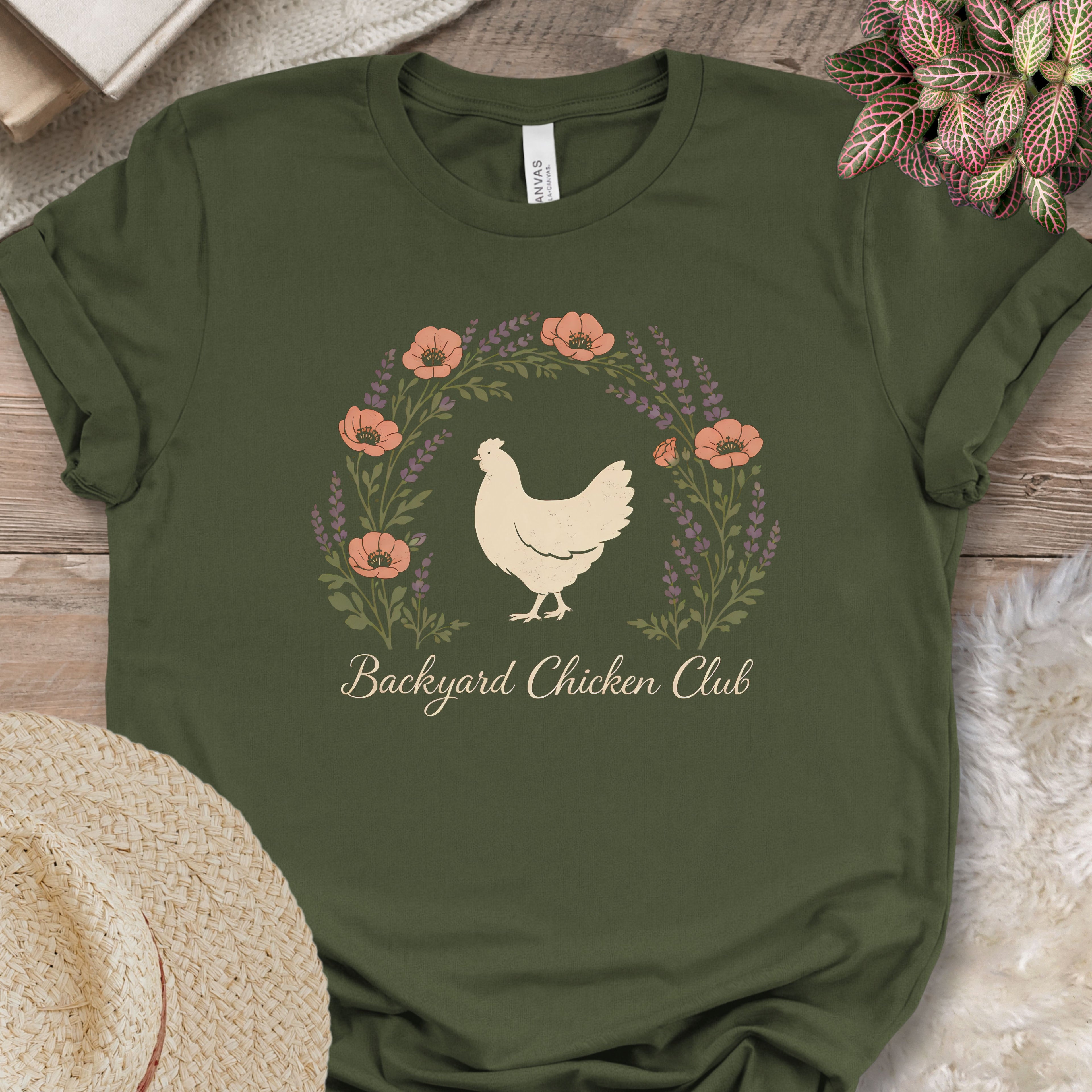 Backyard Poultry Club Graphic T-Shirt