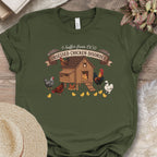 Chicken Coop Obsession Humor T-Shirt