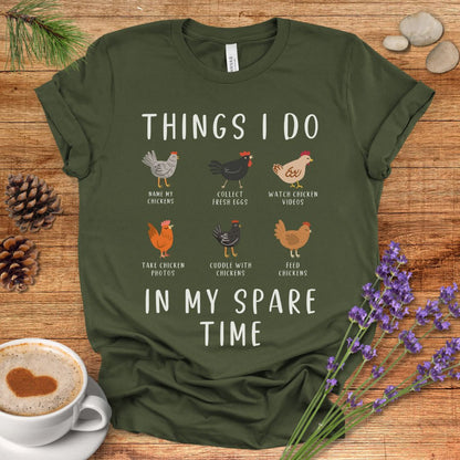 Things I Do in My Spare Time T-shirt