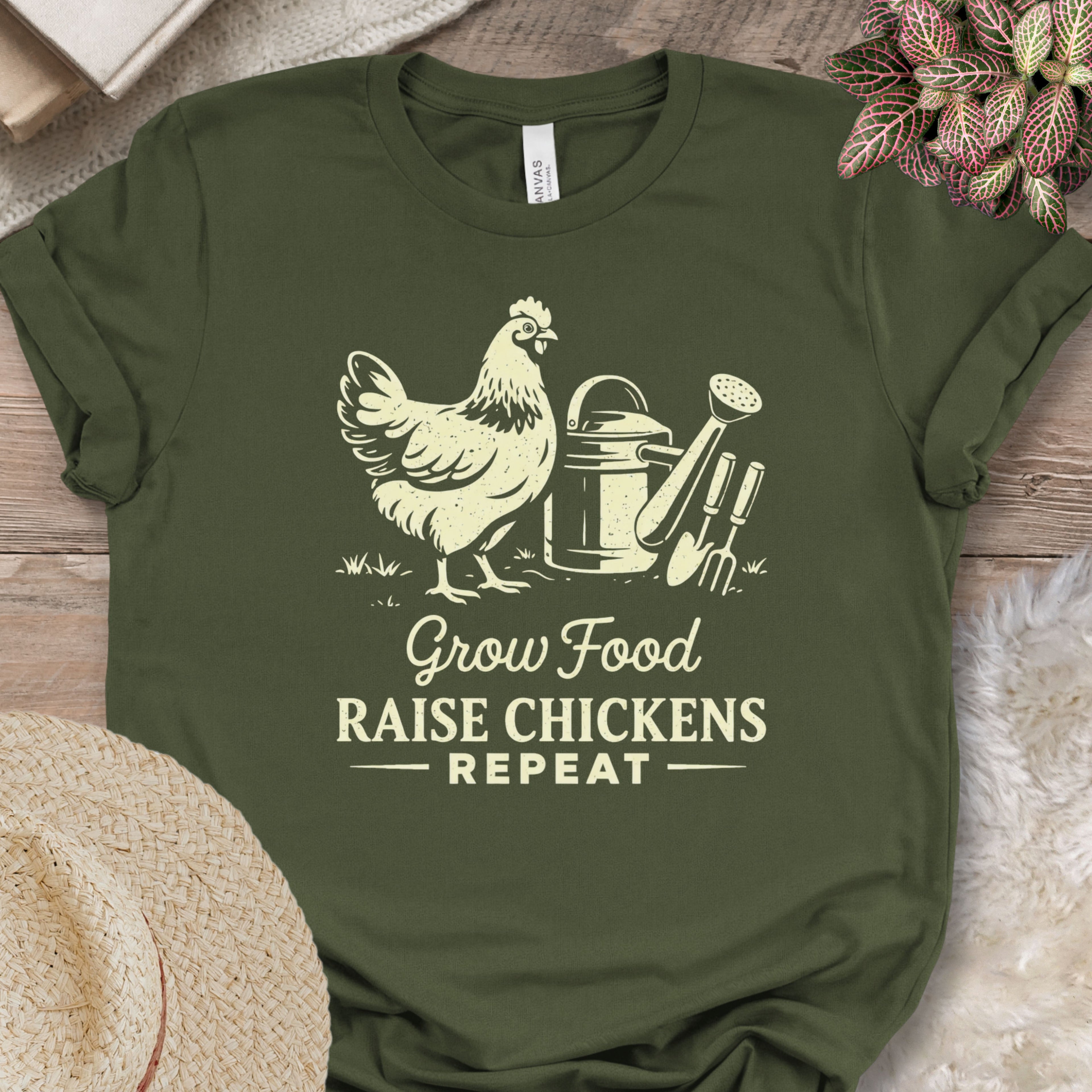 Raise Chickens Repeat T-Shirt