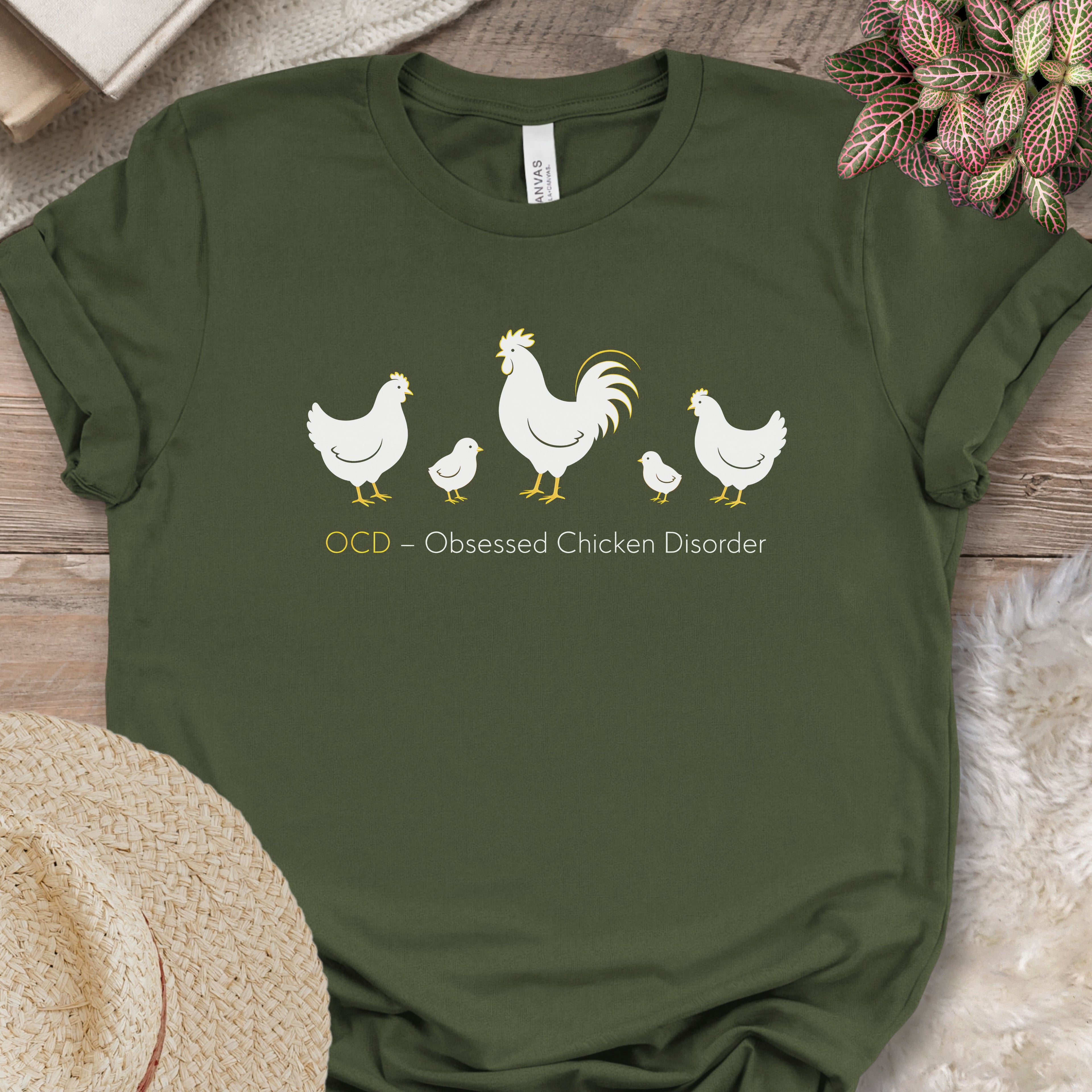 Obsessed Chicken Disorder Tee