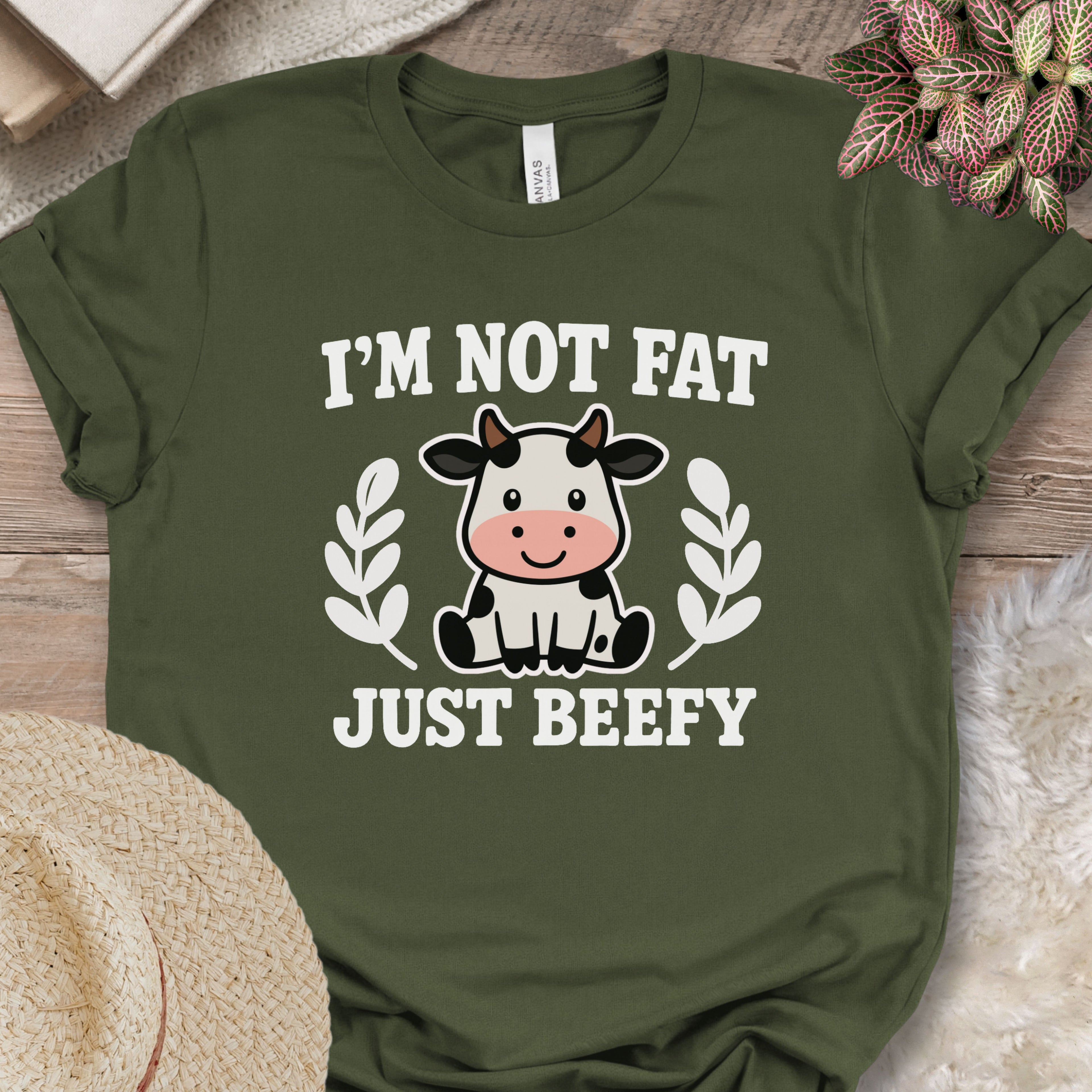 Not Fat, Just Beefy Tee