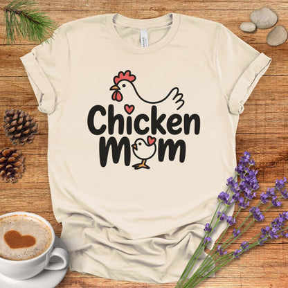 Hen Heart Chicken Mom Shirt