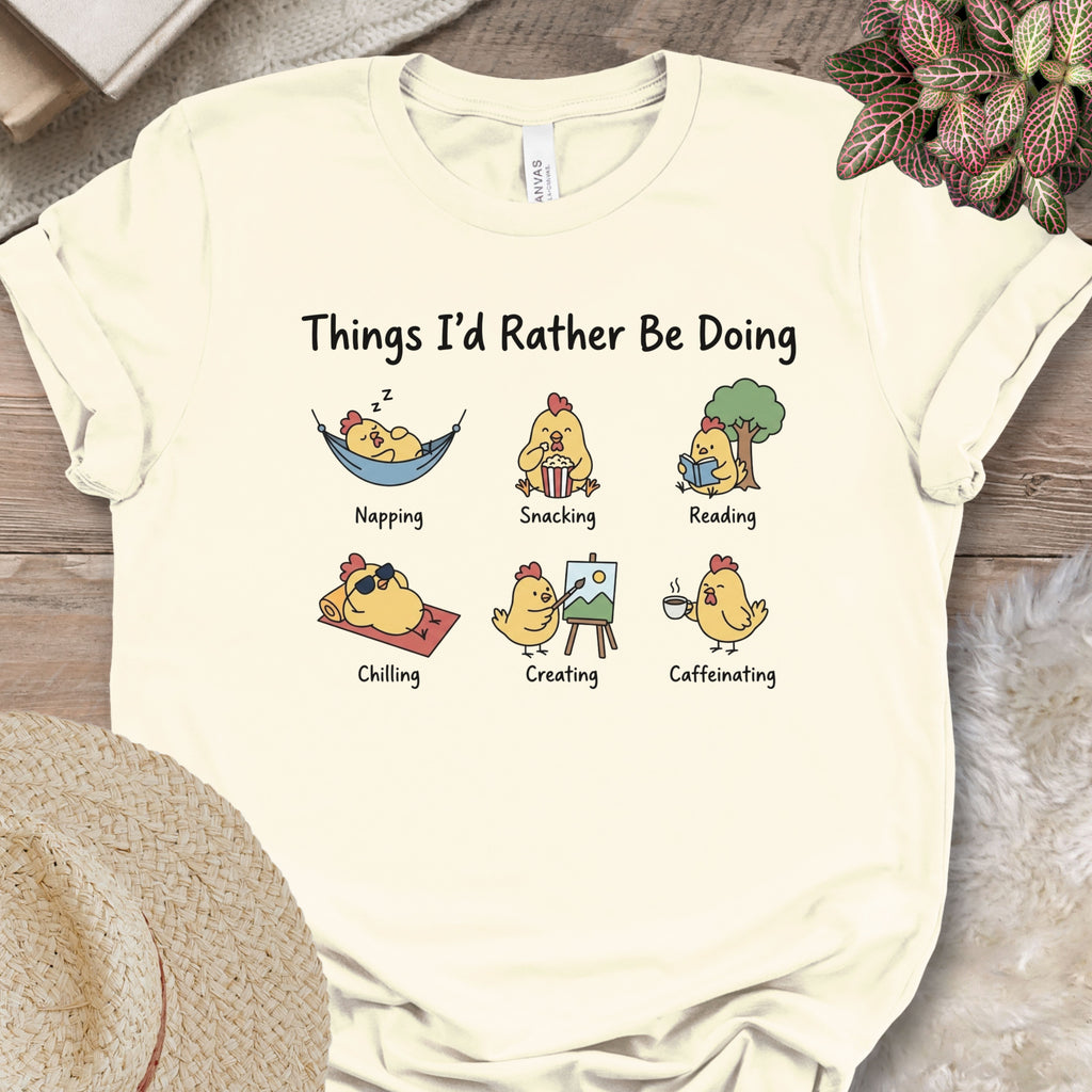 Chicken Lover Lifestyle Humor Shirt
