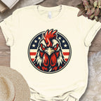 Patriotic Rooster Americana T-Shirt