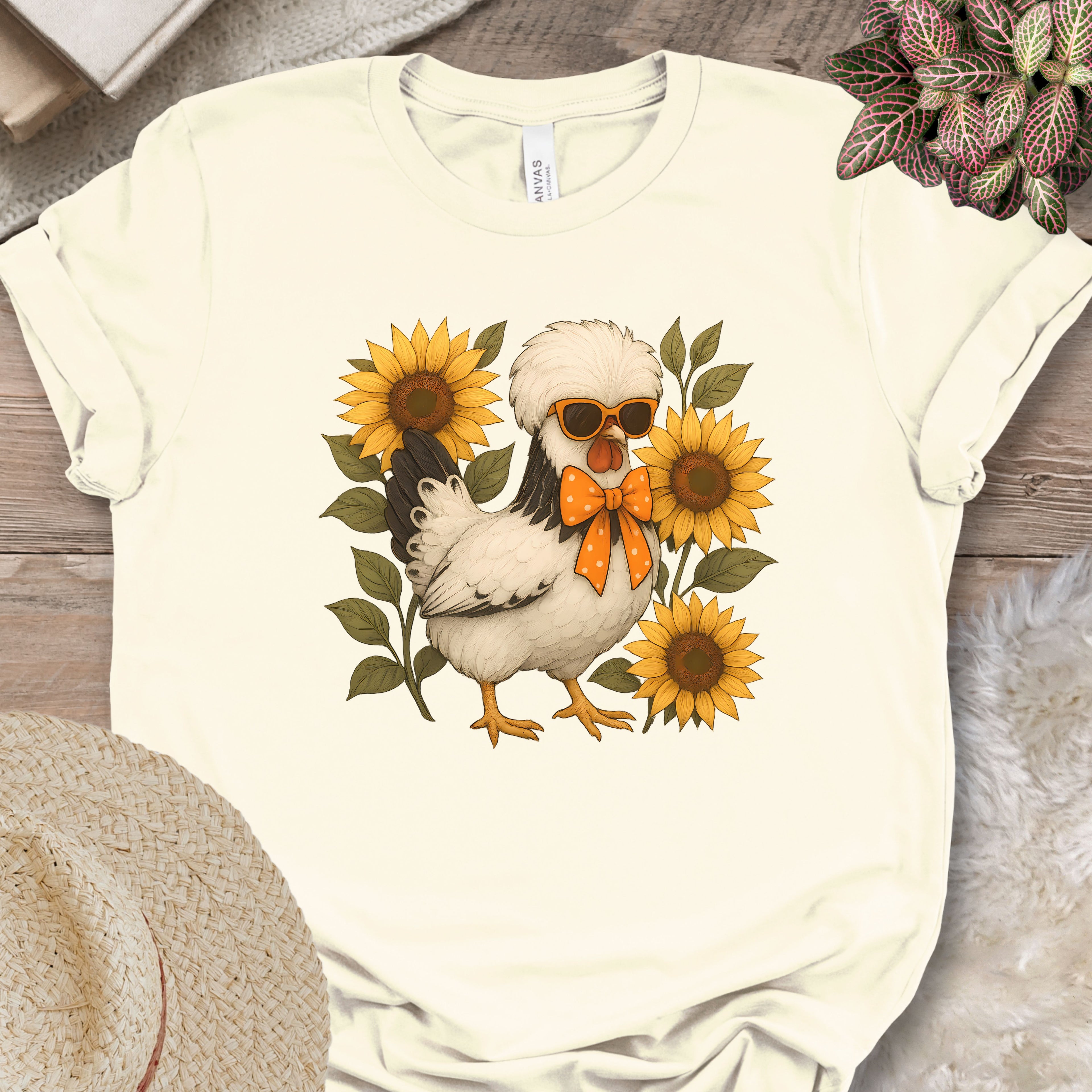 Cool Polish Chicken Sunflower Tee