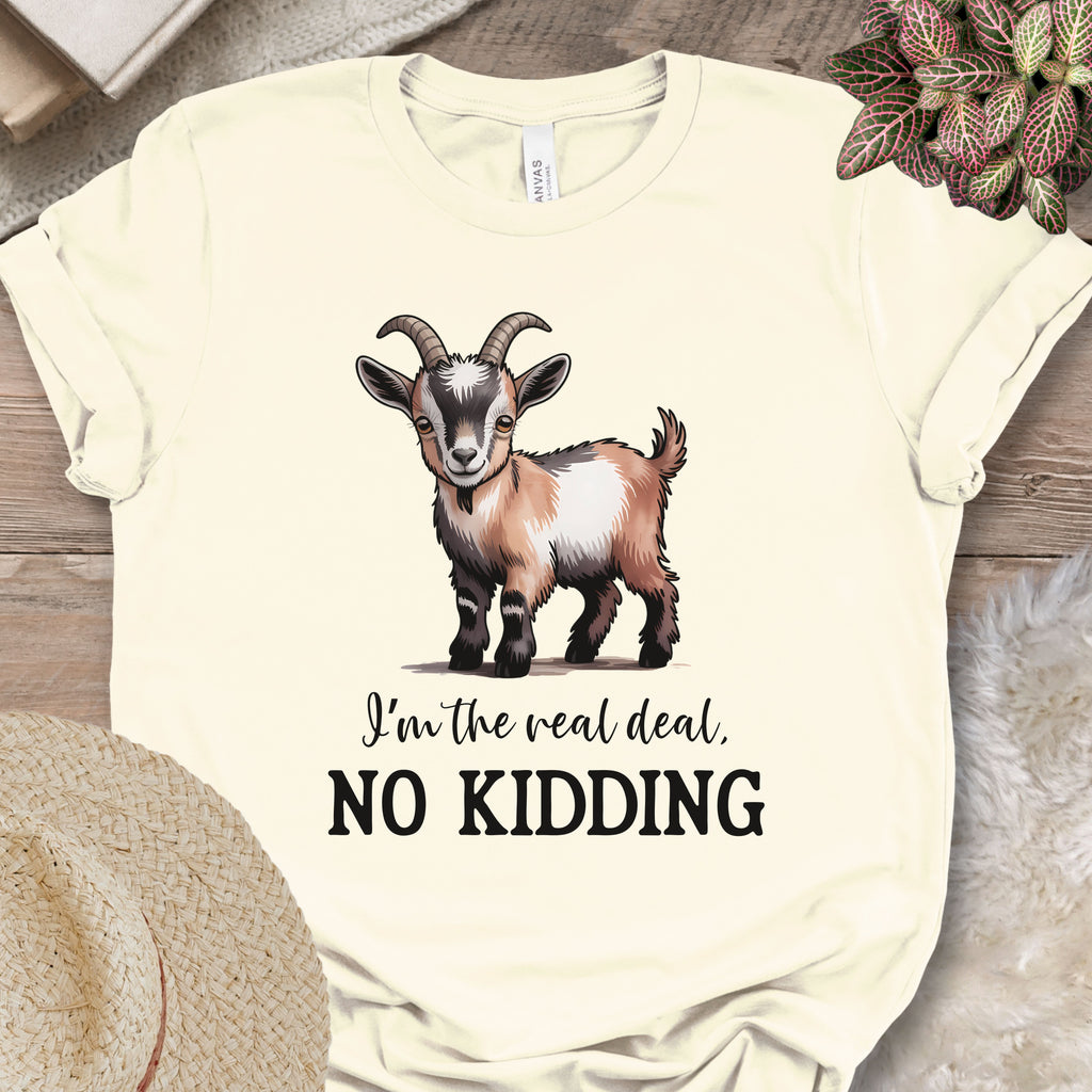 No Kidding Goat Tee