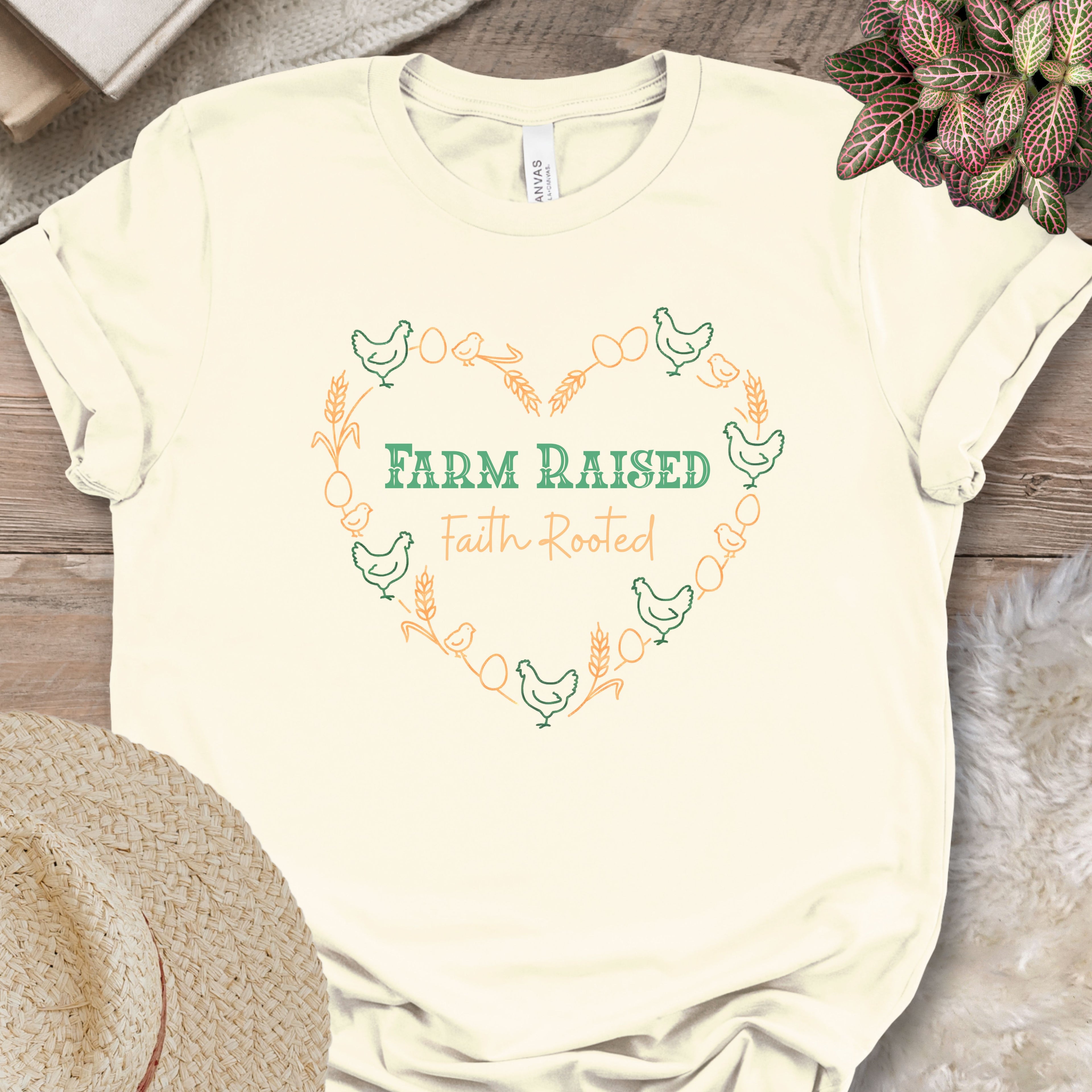 Farm Raised Faith Rooted Shirt