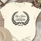 Rustic Poultry Lifestyle Crest T-Shirt