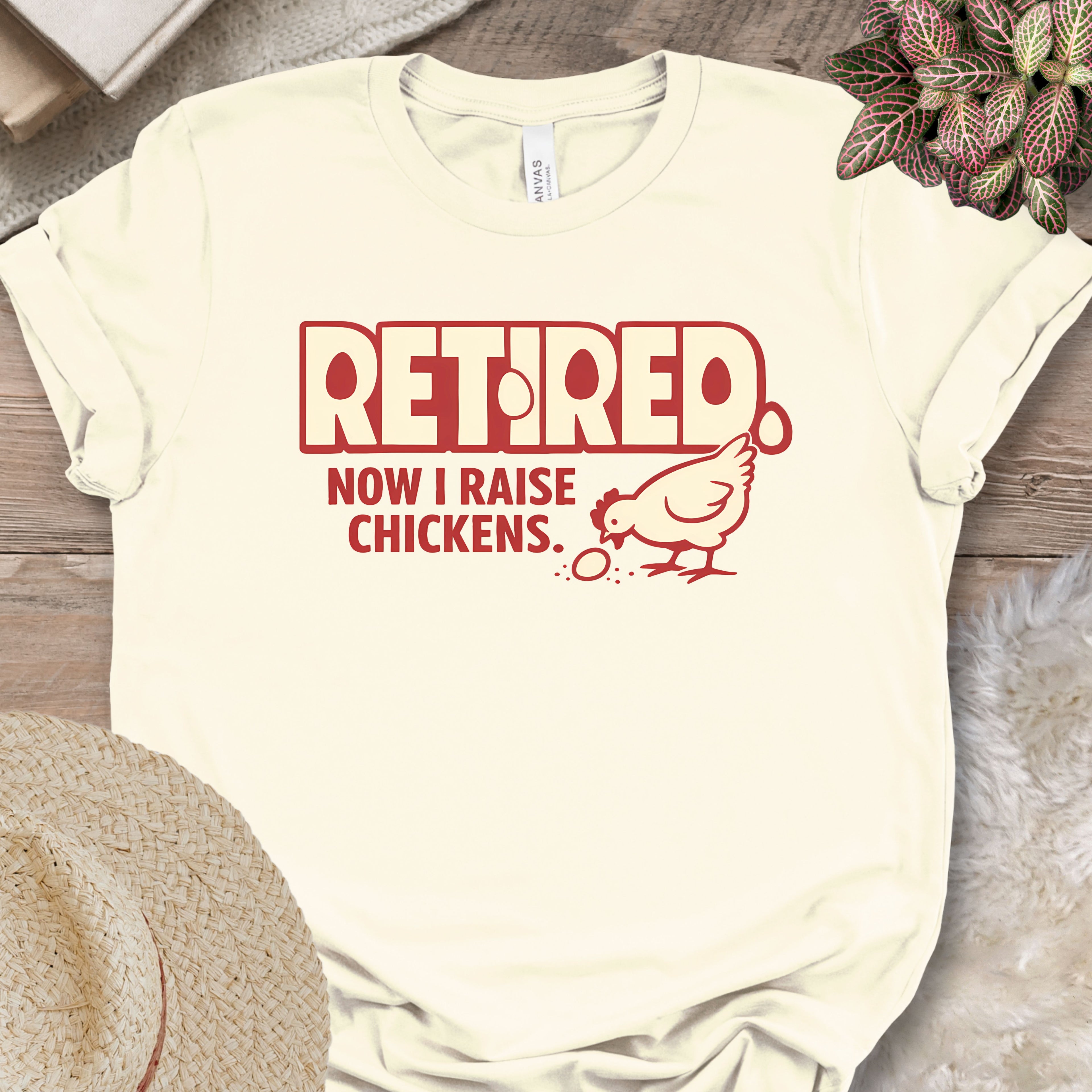 Chicken Coop Retirement Lifestyle Shirt
