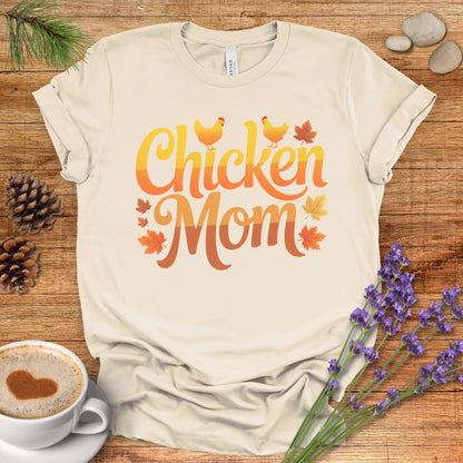 Autumn Chicken Mom Graphic Tee