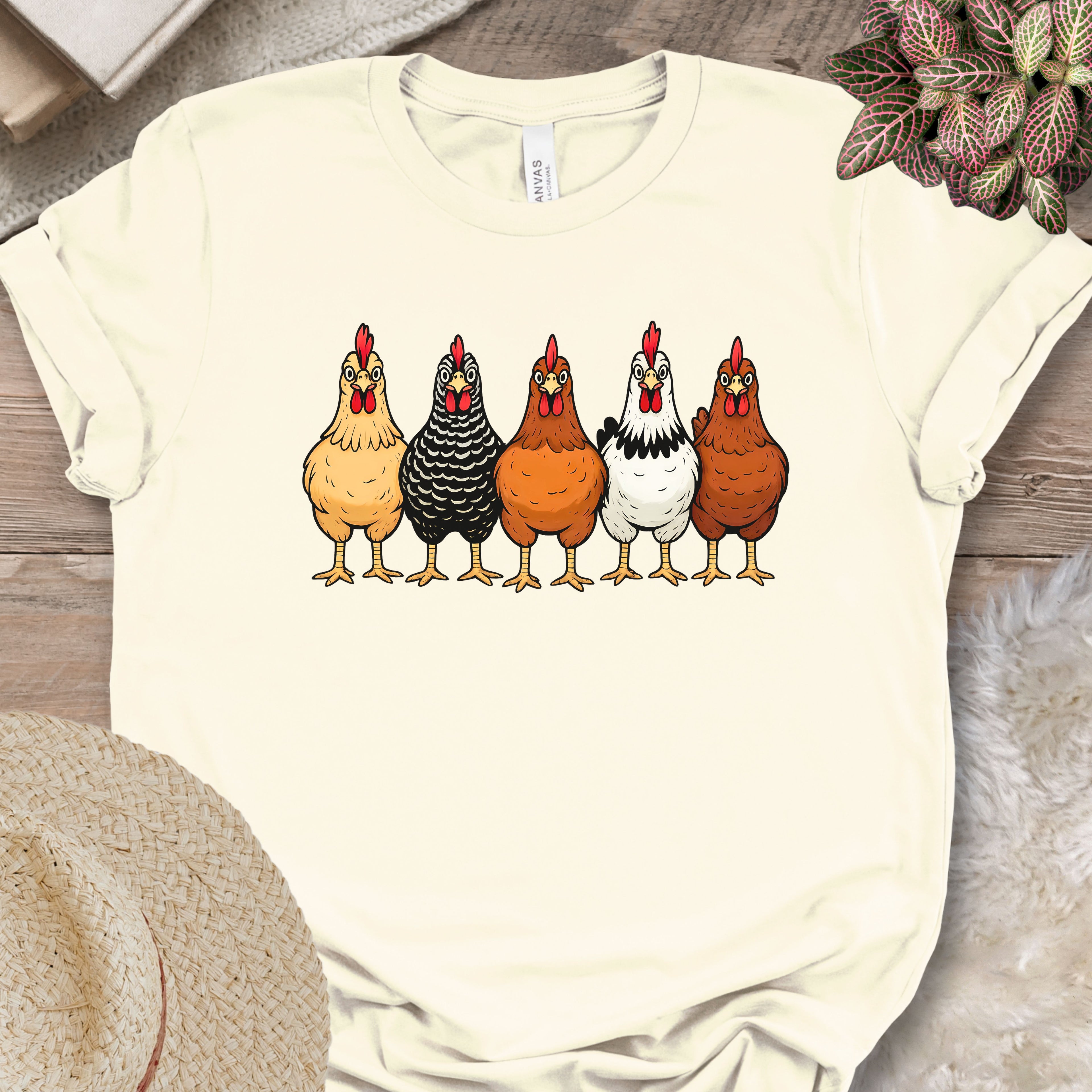 Flock Squad Vintage Chicken Tee