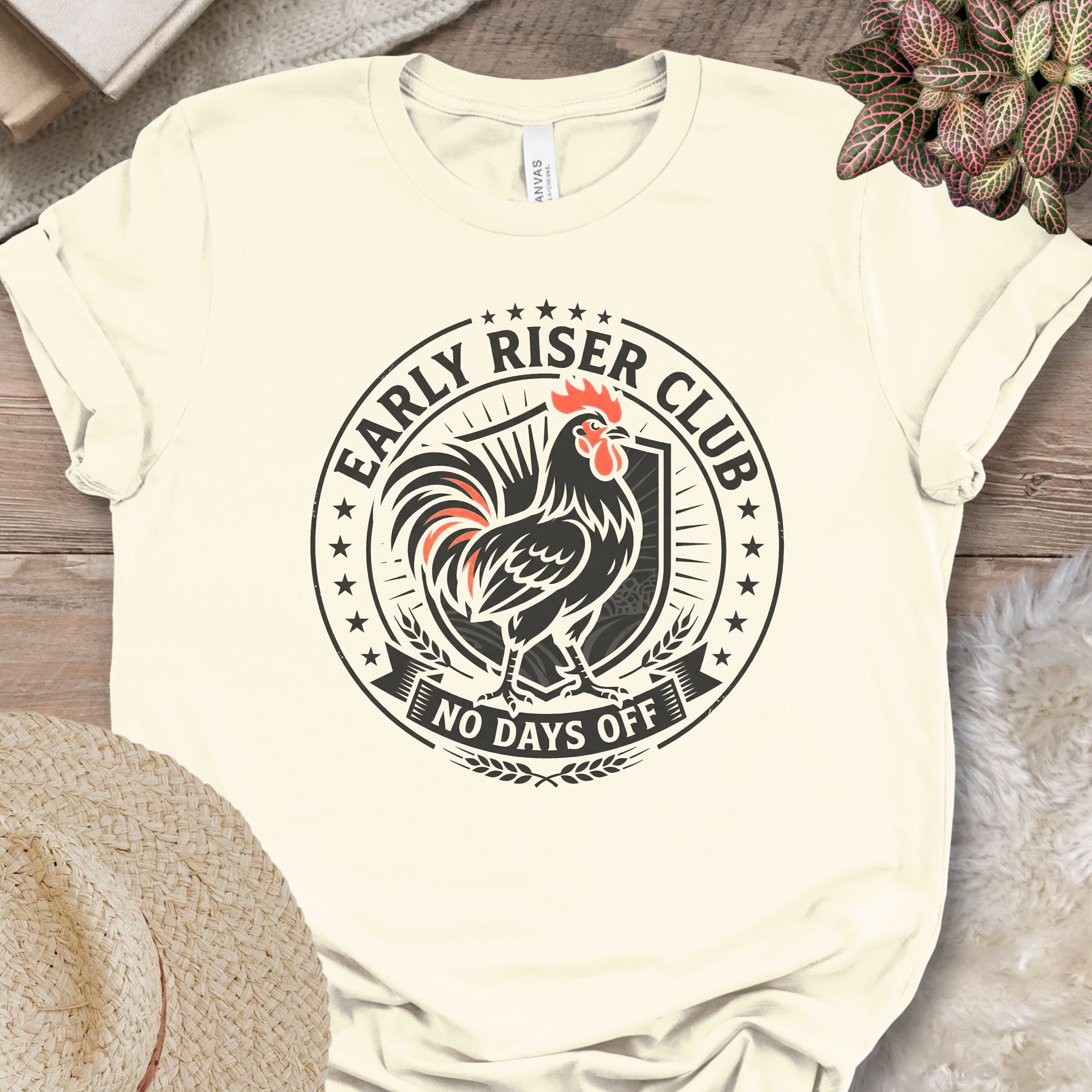 Early Riser Chicken Club T-Shirt