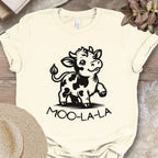 Moo-La-La Cow Tee