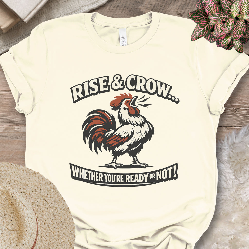 Vintage Rooster Morning Farm Shirt