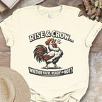 Vintage Rooster Morning Farm Shirt
