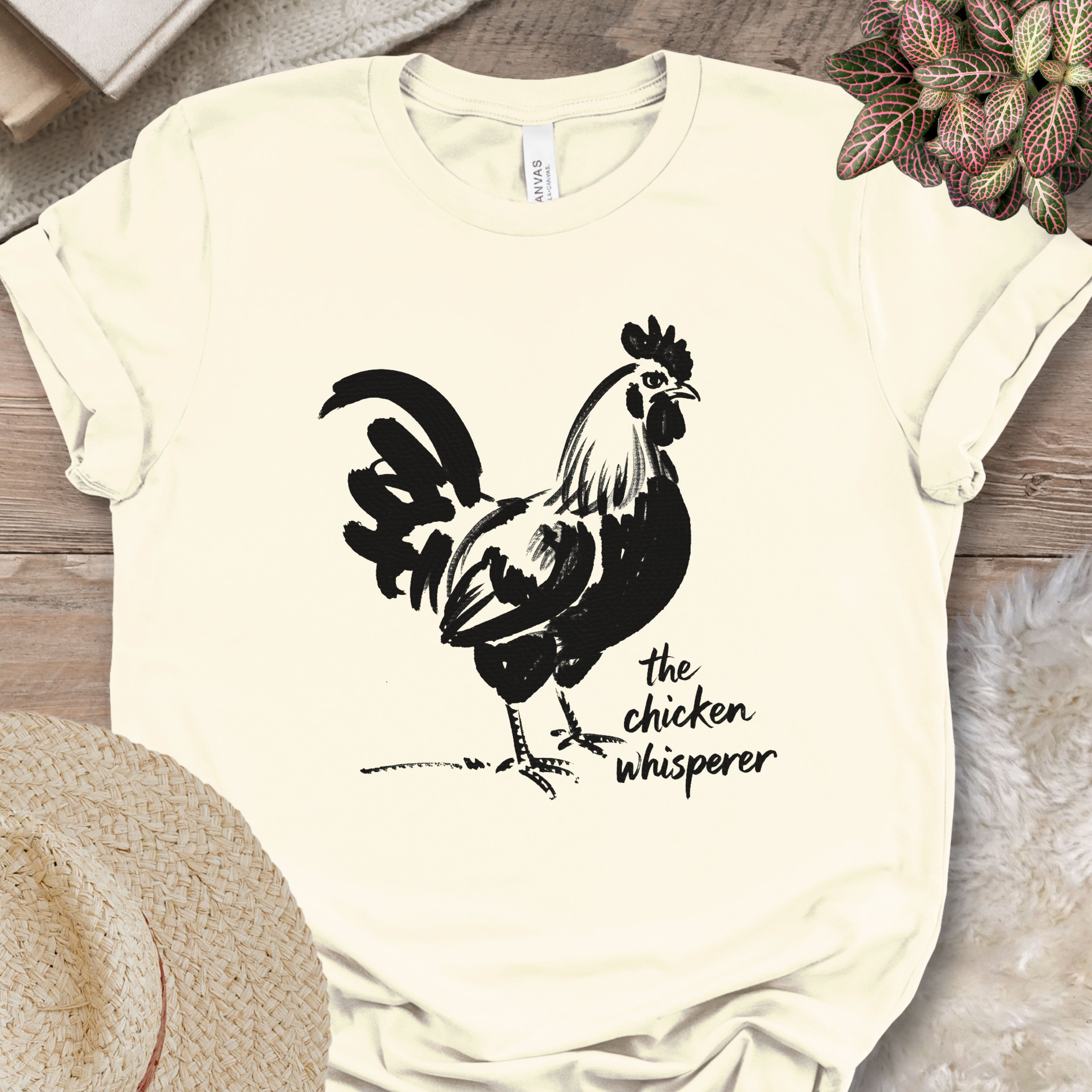 Chicken Whisperer Rooster T-Shirt