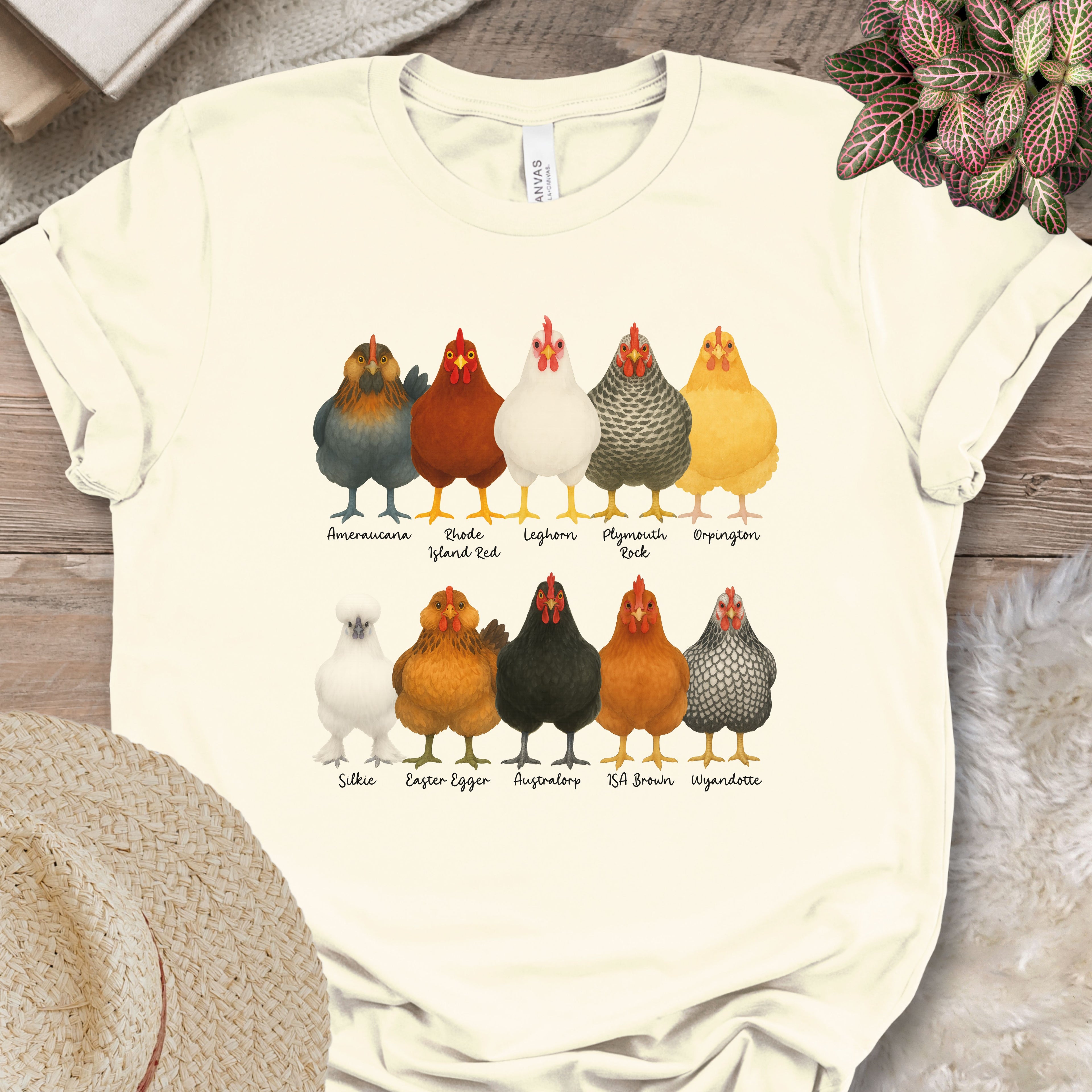 Fancy Chicken Breeds T-Shirt