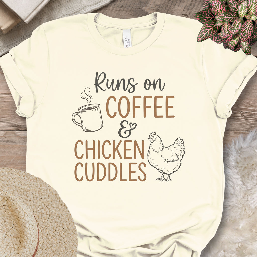 Farm Morning Comfort Graphic T-Shirt