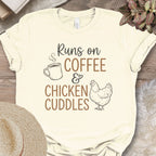 Farm Morning Comfort Graphic T-Shirt