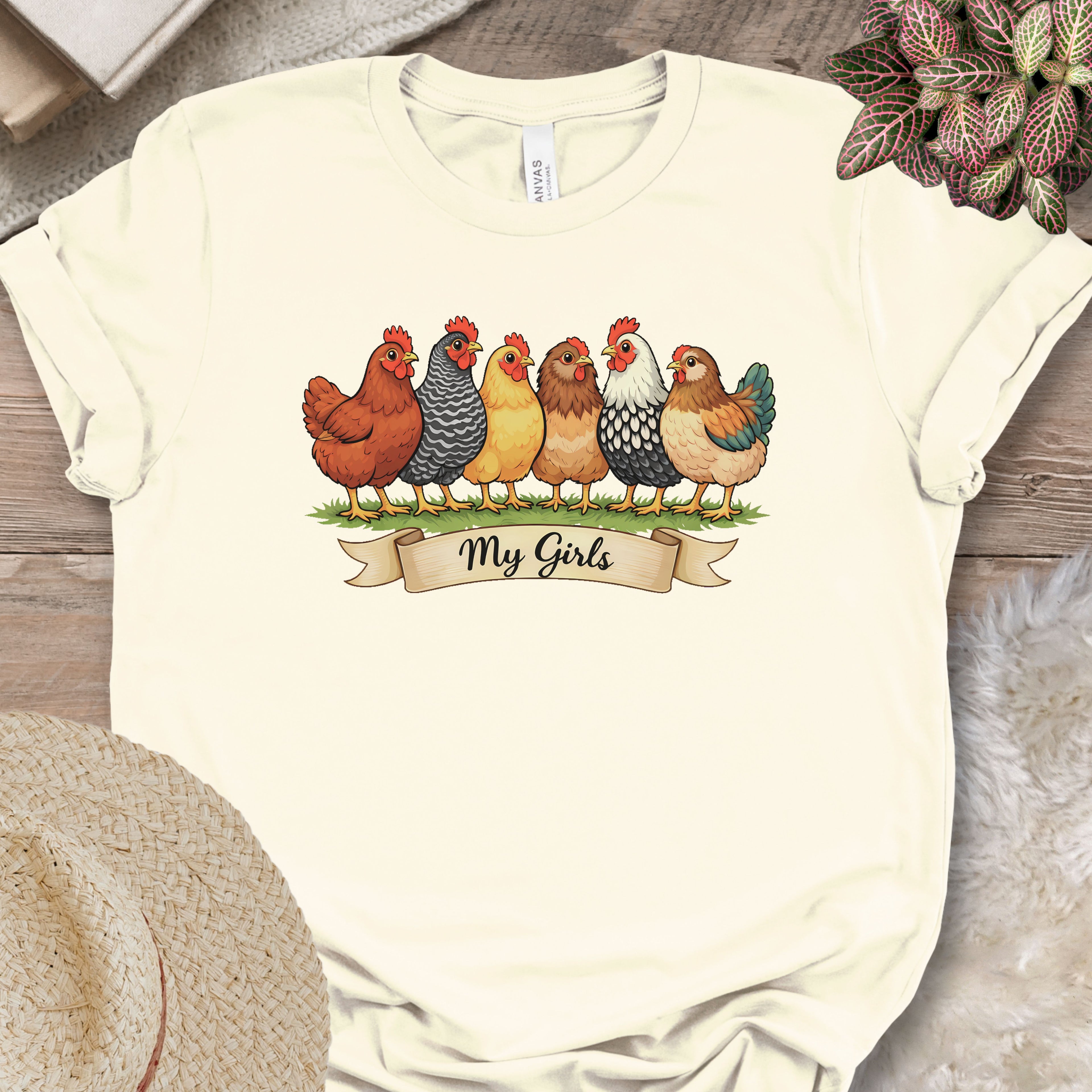Hen Lineup Farm Pride T-Shirt