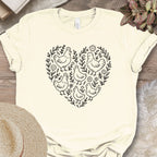 Chicken Heart Floral Tee