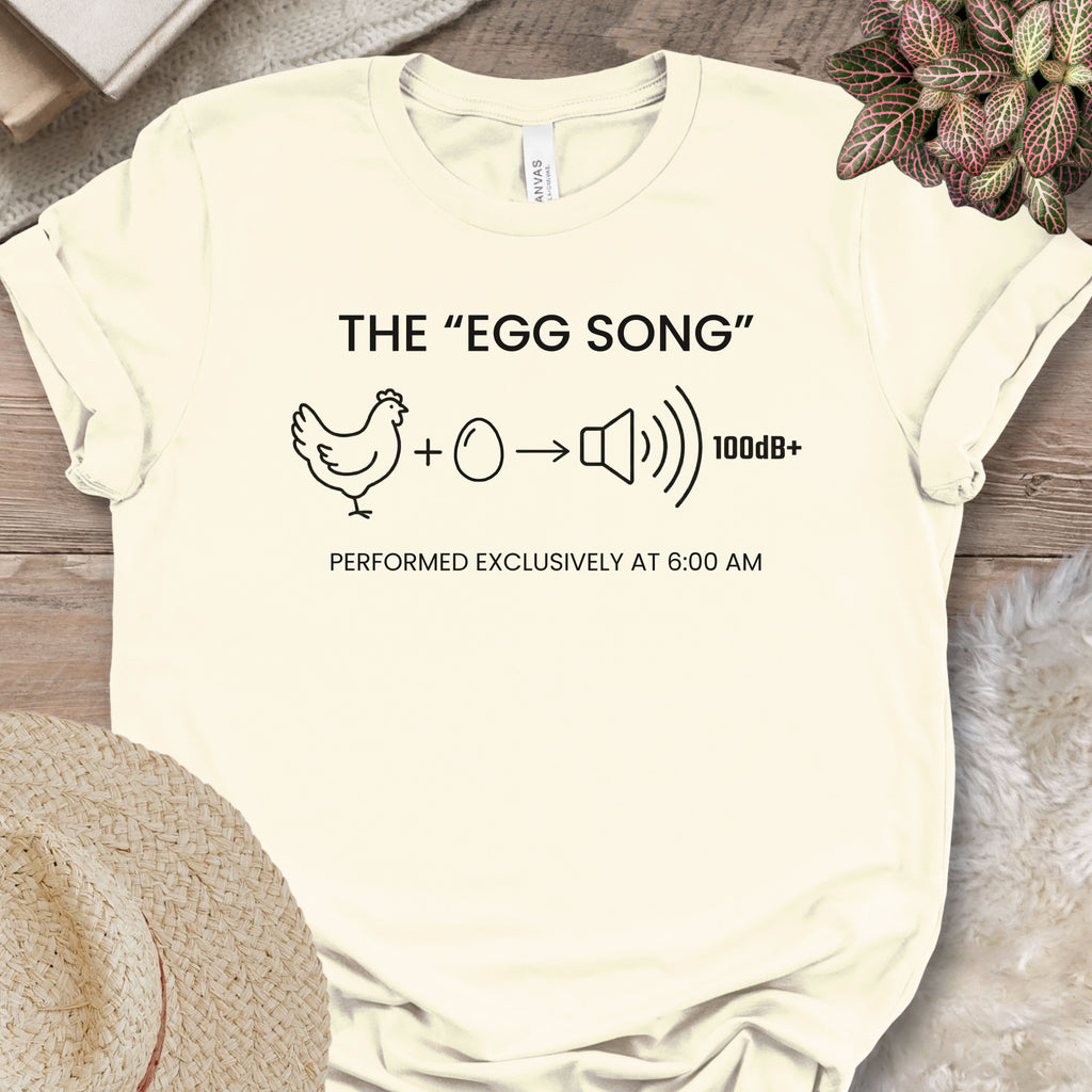 Funny Egg Song Chicken Shirt
