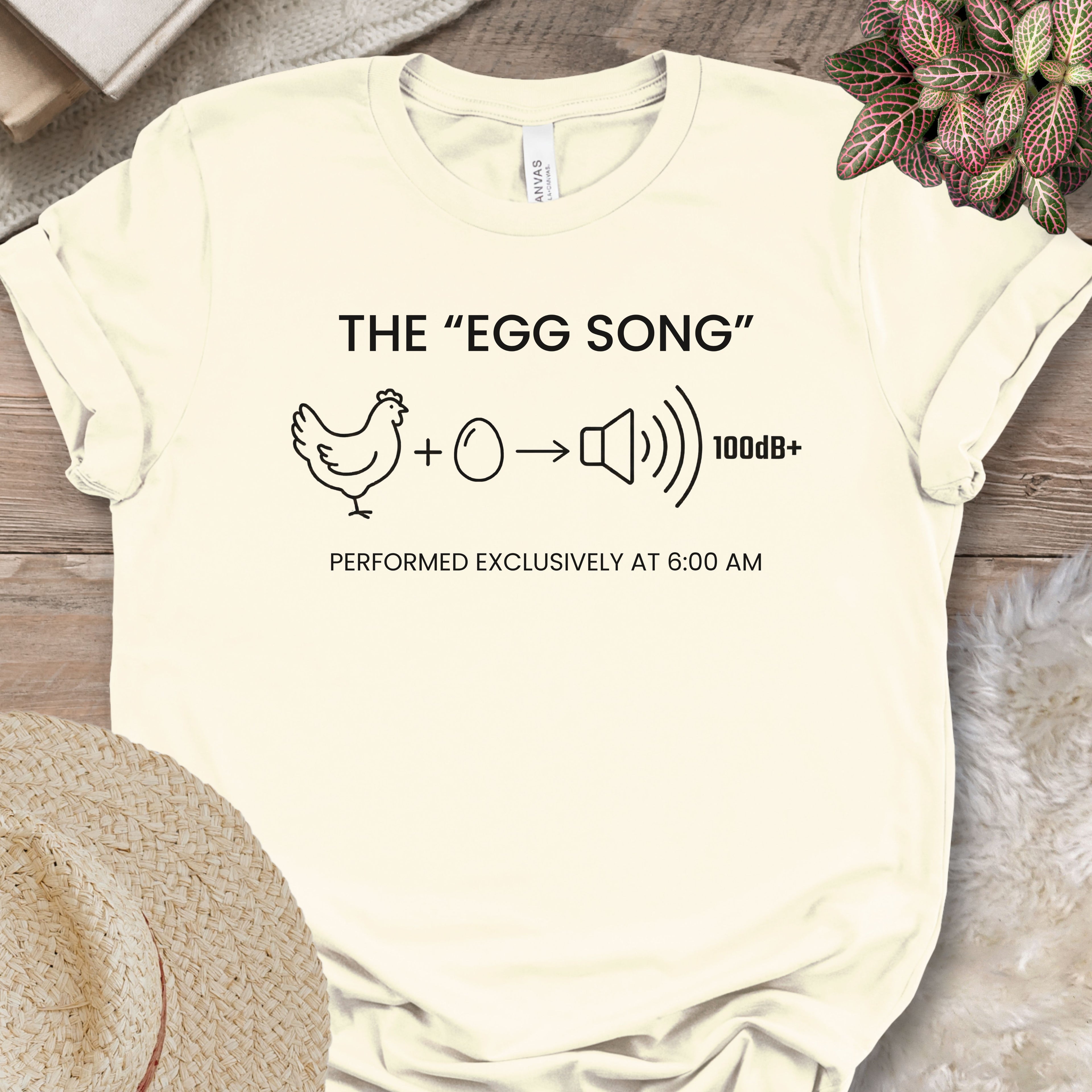 Funny Egg Song Chicken Shirt