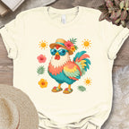 Tropical Chicken Summer Vibes T-Shirt